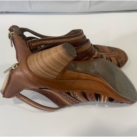 Pikolinos Womens Leather Heel Summer Shooed - Picture 2 of 5